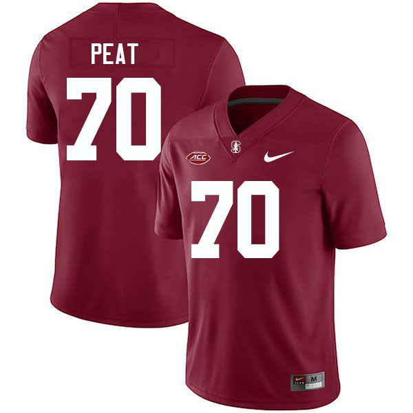 Andrus Peat Stanford Jersey,Stanford Cardinal #70 Andrus Peat Football Jersey Stitched-Cardinal